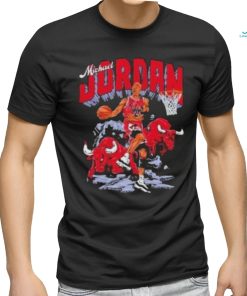 Michael Jordon Chicago Bulls Ragin Bull Shirt