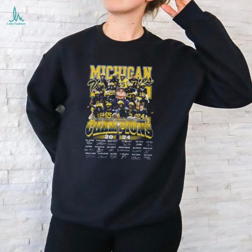 Michigan College Football National Champions 2024 Shirt
