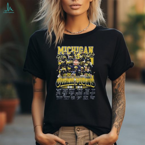 Michigan College Football National Champions 2024 Shirt