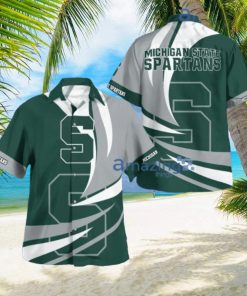 Michigan State Spartans Classic Fashion Button Up Hawaiian Shirt