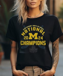 Michigan University 2024 Hockey National Champions Tee Shirt