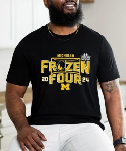 Michigan Wolverines 2024 Mens Frozen Four Hockey shirt