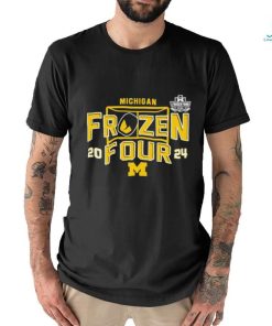 Michigan Wolverines 2024 Mens Frozen Four Hockey shirt