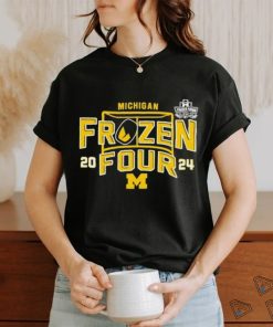 Michigan Wolverines 2024 Mens Frozen Four Hockey shirt