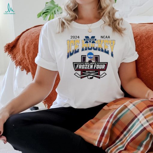 Michigan Wolverines Ice Hockey Frozen Four Shirt