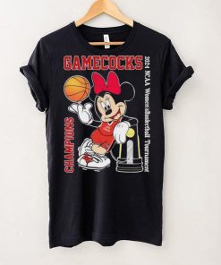 Mickey Mouse South Carolina Gamecocks NCAA women’s basketball tournament champions 2024 shirt