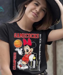Mickey Mouse South Carolina Gamecocks NCAA women’s basketball tournament champions 2024 shirt