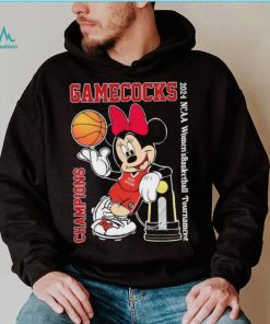 Mickey Mouse South Carolina Gamecocks NCAA women’s basketball tournament champions 2024 shirt