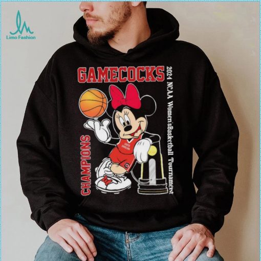 Mickey Mouse South Carolina Gamecocks NCAA women’s basketball tournament champions 2024 shirt