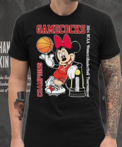 Mickey Mouse South Carolina Gamecocks NCAA women’s basketball tournament champions 2024 shirt