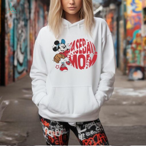 Mickey Mouse x Philadelphia Phillies Baseball Mom 2024 Tee shirt