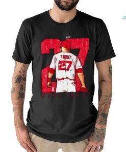 Mike Trout 27 LA Angels Trending Baseball Lovers T Shirt