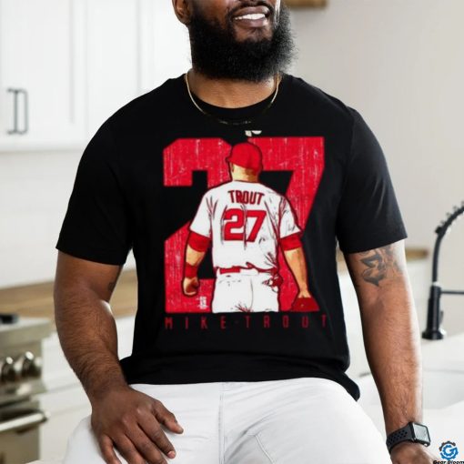 Mike Trout 27 LA Angels Trending Baseball Lovers T Shirt