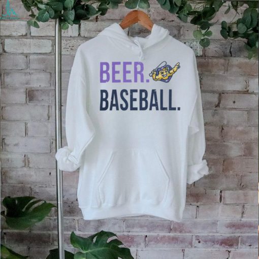 Milb Mighty Mussels Beer Baseball Shirt