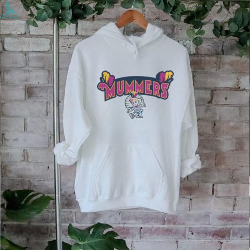 Milb Store Lehigh Valley Ironpigs Mummers Yellow Tee Shirt