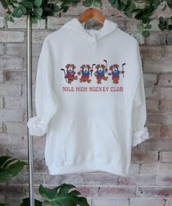Mile High Hockey Club Dogs 3 4 Sleeve Raglan shirt