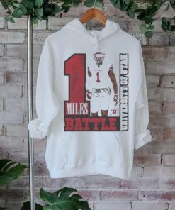 Miles battle caricature short T shirt