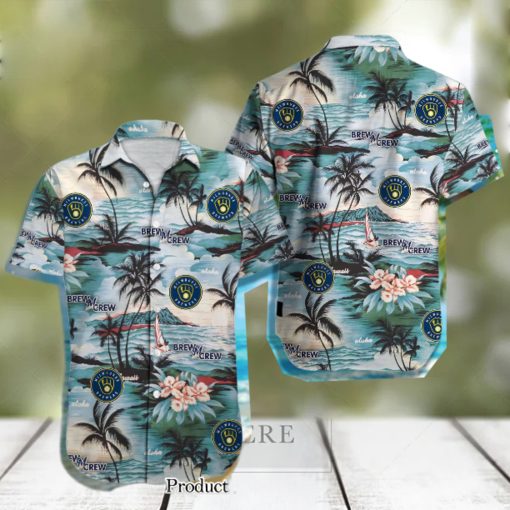 Milwaukee Brewers New Outfit Hawaiian Shirt