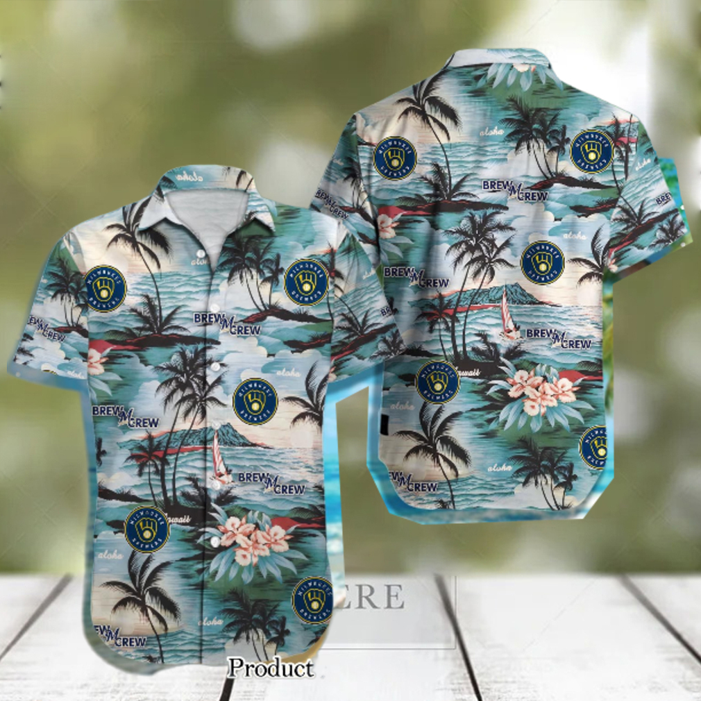 Milwaukee Brewers New Outfit Hawaiian Shirt Milwaukee Brewers New Outfit Hawaiian Shirt