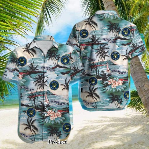 Milwaukee Brewers New Outfit Hawaiian Shirt