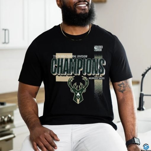 Milwaukee Bucks 2024 Central Division Champions Locker Room Shirt