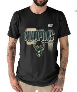 Milwaukee Bucks 2024 Central Division Champions Locker Room Shirt