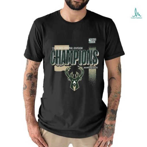 Milwaukee Bucks 2024 Central Division Champions Locker Room Shirt