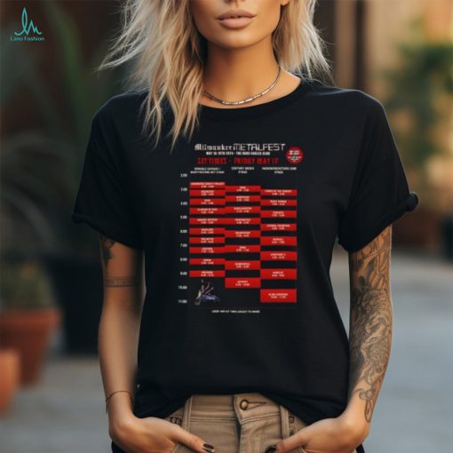 Milwaukee Metal Fest 2024 Poster Shirt