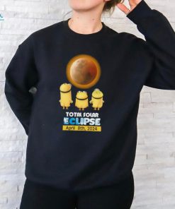 Minion April 8 2024 Total Solar Eclipse T Shirt