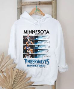 Minnesota Timberwolves Basketball team starting 5 lineup shirt