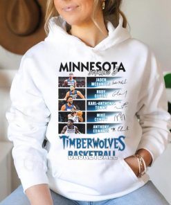 Minnesota Timberwolves Basketball team starting 5 lineup shirt