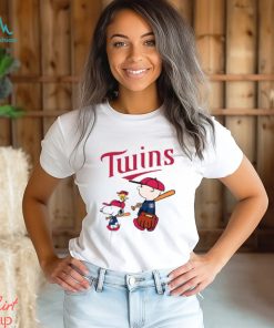 Minnesota Twins Let's Play Baseball Together Snoopy MLB Shirt