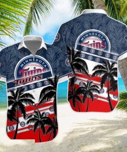 Minnesota Twins MLB Hawaiian Shirt Palm Trees Pattern New Design For Fans