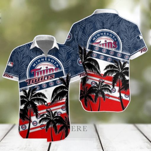 Minnesota Twins MLB Hawaiian Shirt Palm Trees Pattern New Design For Fans