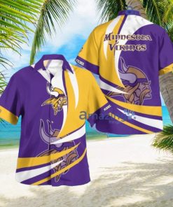 Minnesota Vikings Classic Fashion Button Up Hawaiian Shirt