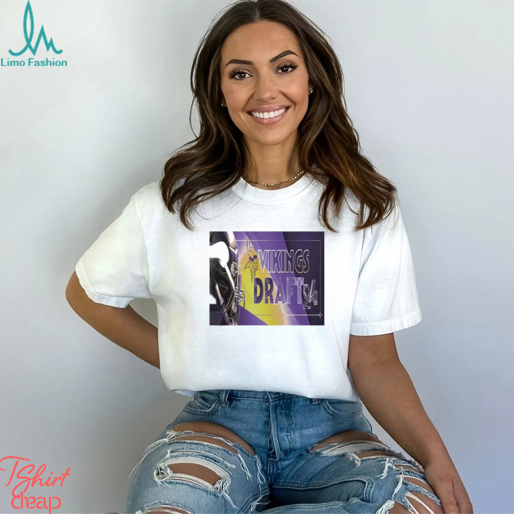Minnesota Vikings Draft 24 Shirt Minnesota Vikings Draft 24 Shirt