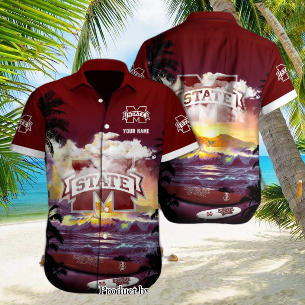 Mississippi State Bulldogs High Fashion Full Printing Hawaiian Shirt Mississippi State Bulldogs High Fashion Full Printing Hawaiian Shirt