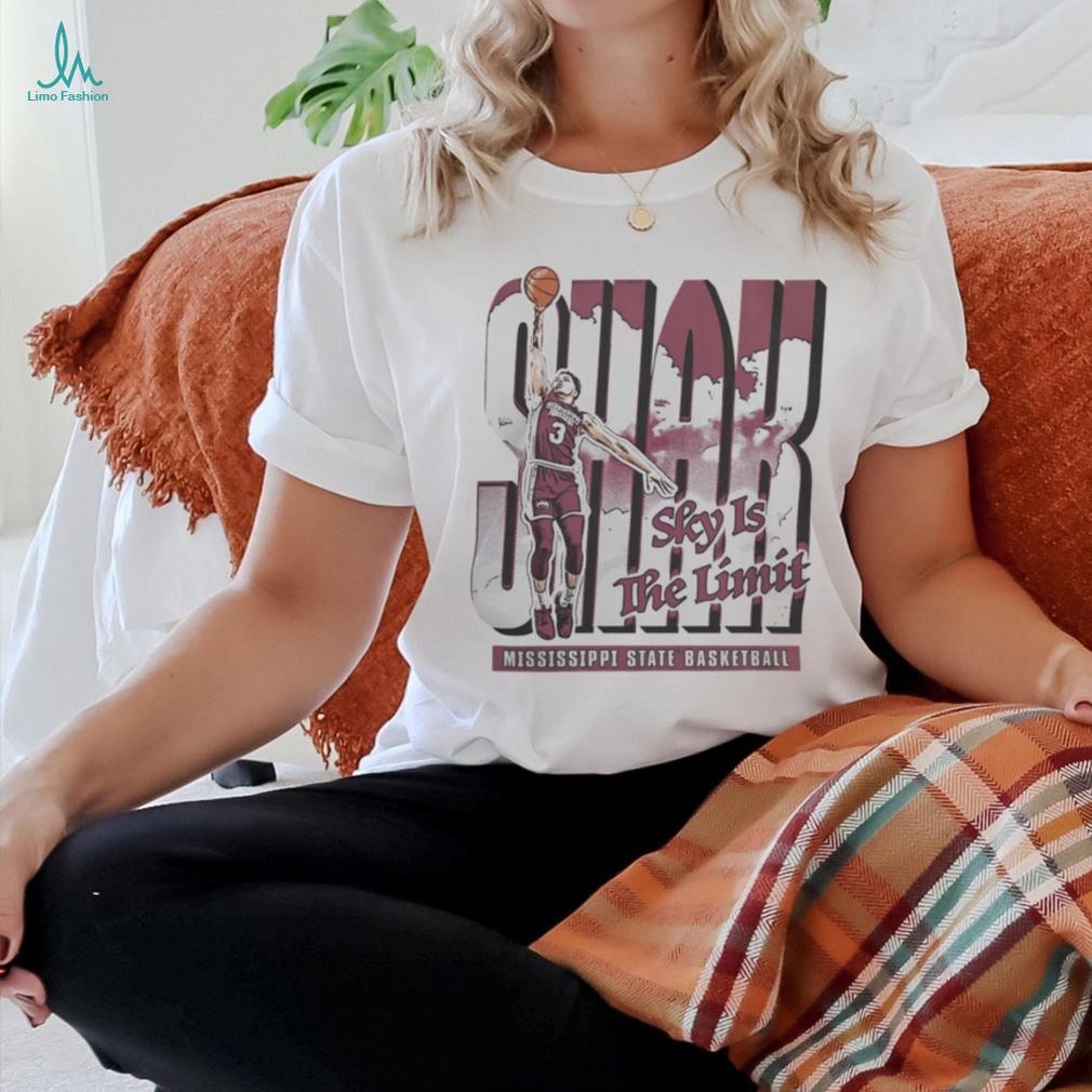 Mississippi State NIL Store Shakeel Moore Sky Is The Limit Cartoon T Shirt Unisex Standard T Shirt Mississippi State NIL Store Shakeel Moore Sky Is The Limit Cartoon T Shirt Unisex Standard T Shirt