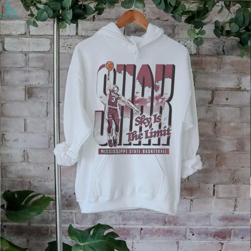 Mississippi State NIL Store Shakeel Moore Sky Is The Limit Cartoon T Shirt Unisex Standard T Shirt Mississippi State NIL Store Shakeel Moore Sky Is The Limit Cartoon T Shirt Unisex Standard T Shirt