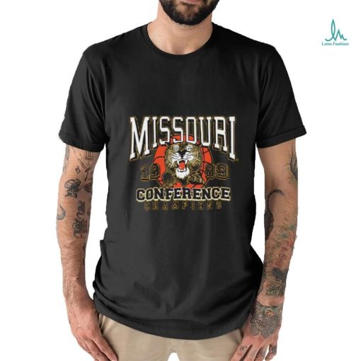 Missouri Tigers 1989 Big 8 Basketball Conference Champions T Shirt