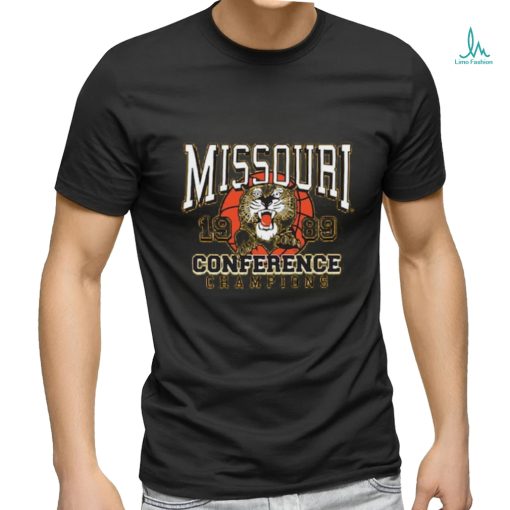 Missouri Tigers 1989 Big 8 Basketball Conference Champions T Shirt