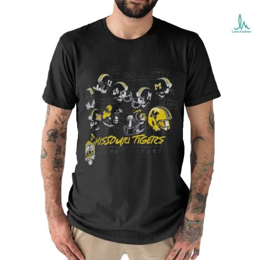 Missouri Tigers Vault Helmet History Comfort T Shirt