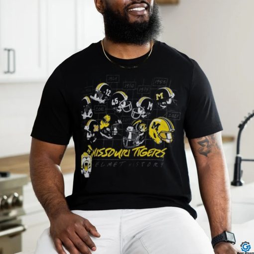 Missouri Tigers Vault Helmet History Comfort T Shirt