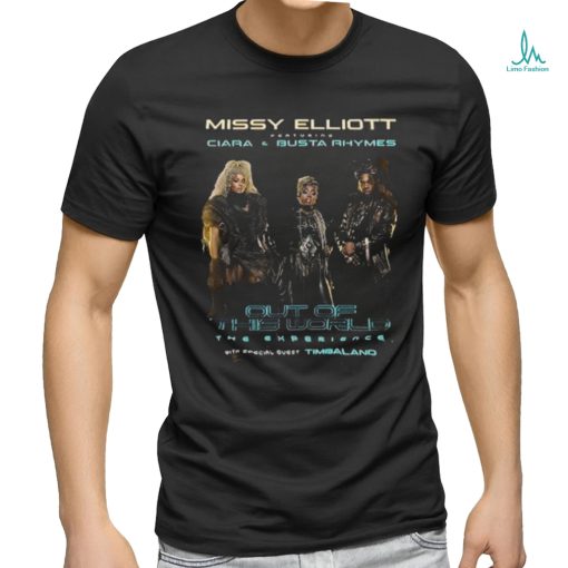 Missy Elliott Out of This World 2024 Tour Shirt