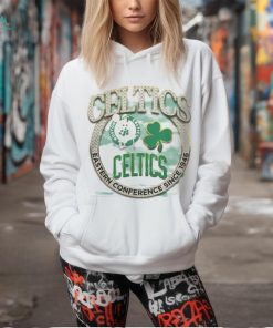 Mitchell & Ness Tan Boston Celtics Hardwood Classics Vintage Soul Crown Jewels T Shirt