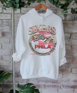 Mitchell & Ness Tan Philadelphia 76ers Hardwood Classics Vintage Soul Crown Jewels T Shirt