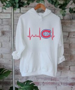 Montreal Canadiens Heartbeat T Shirt, Heartbeat Hockey 2024 Shirt
