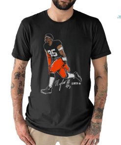 Myles Garrett Superstar Pose shirt