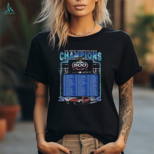 NASCAR 2024 Daytona 500 Past Champions T Shirts