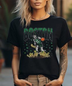 NBA Boston Celtics Skeleton Basketball T Shirt
